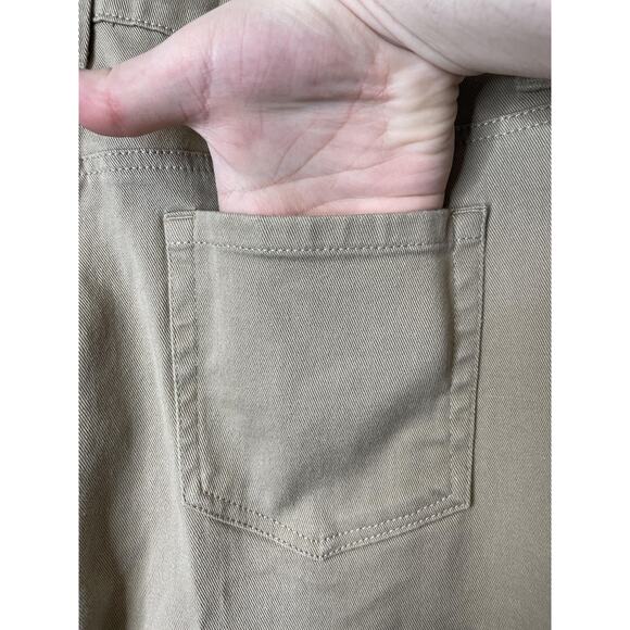 Gloria Vanderbilt Jeans Womens 14 Khaki Amanda Average Missy Stretch Twill Pants - Picture 8 of 14